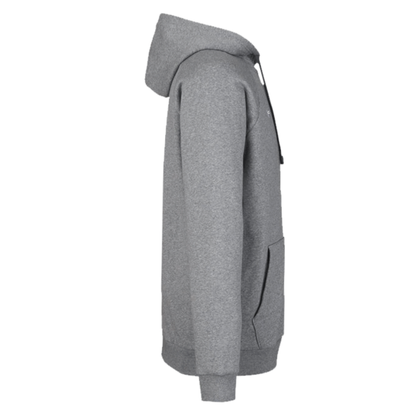 Under Armour Men's Rival Fleece Full-Zip, Cs Grey Light Heather / White, Right Sleeve view