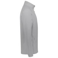Under Armour Men's Rival Fleece Quarter-Zip Pullover, Cs Grey Light Heather / White, Right Sleeve view