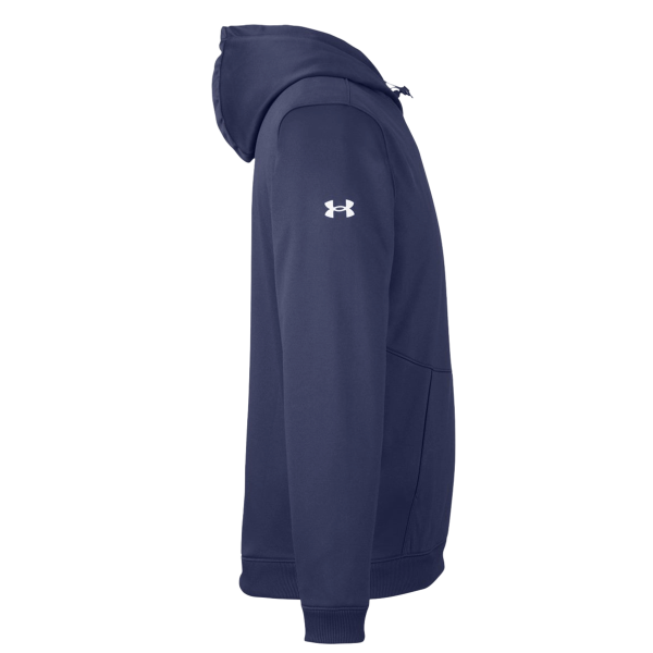 Under Armour Men's Storm Armour Fleece, Midnight Navy / White, Right Sleeve view