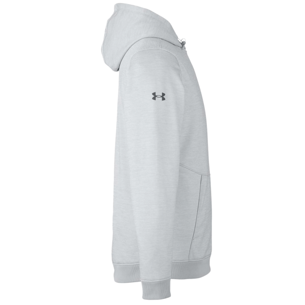 Under Armour Men's Storm Armour Fleece, Mod Grey / Black, Right Sleeve view