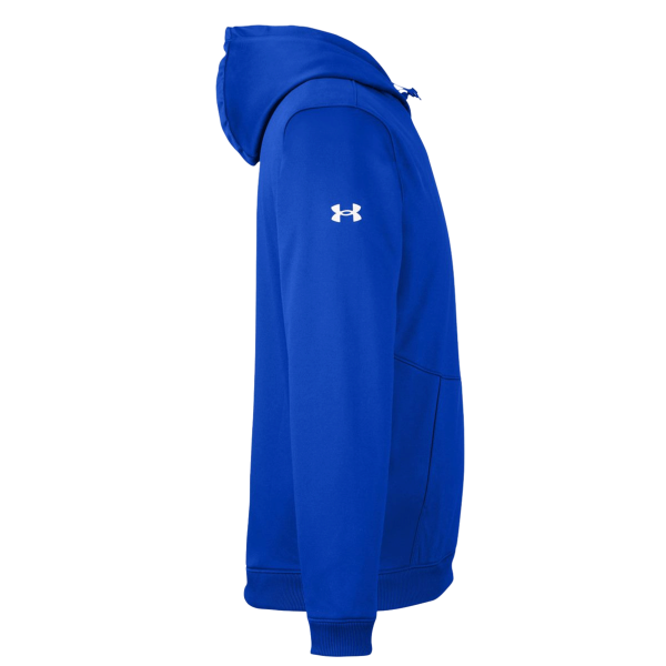 Under Armour Men's Storm Armour Fleece, Royal / White, Right Sleeve view