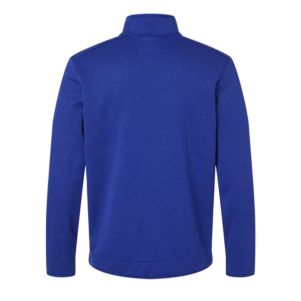 Under Armour Men's Storm Sweater Fleece Quarter-Zip Pullover, Royal / White, Back view