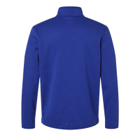 Under Armour Men's Storm Sweater Fleece Quarter-Zip Pullover, Royal / White, Back view