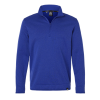 Under Armour Men's Storm Sweater Fleece Quarter-Zip Pullover, Royal / White, Front view
