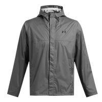 Under Armour Men's Stormproof Cloudstrike 2.0 Jacket, Castlerock / Black, Front view