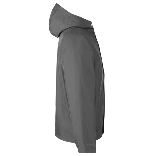 Under Armour Men's Stormproof Cloudstrike 2.0 Jacket, Castlerock / Black, Right Sleeve view