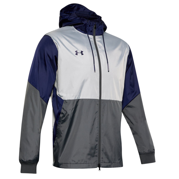 Under Armour Men's Team Legacy Jacket, Navy / Navy, Front view