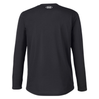 Under Armour Men's Team Tech™ Long Sleeve T-Shirt, Black / White, Back view