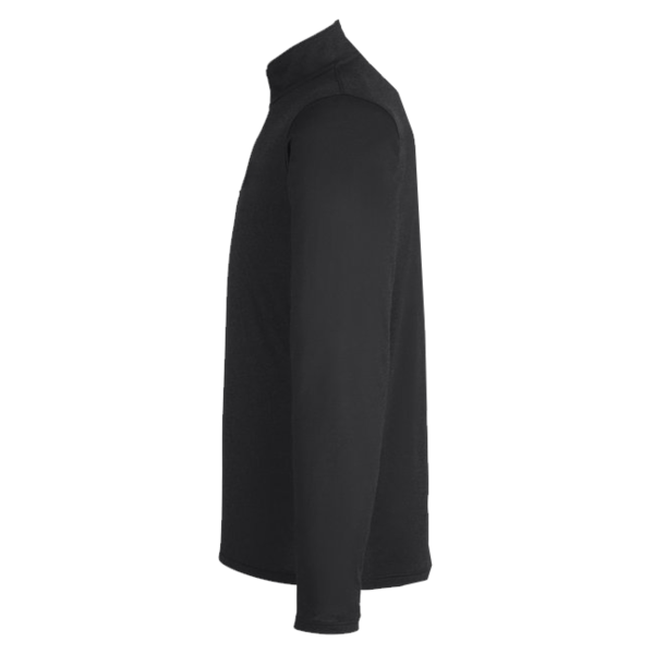 Under Armour Men's Team Tech™ Quarter-Zip Pullover, Black / White, Left Sleeve view