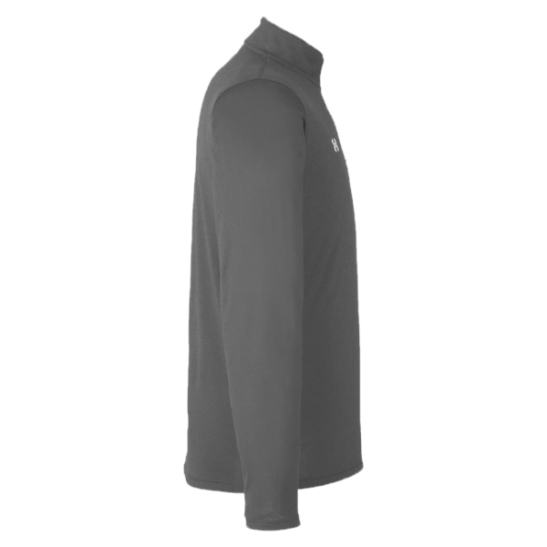 Under Armour Men's Team Tech™ Quarter-Zip Pullover, Castlerock / White, Right Sleeve view