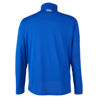 Under Armour Men's Team Tech™ Quarter-Zip Pullover, Royal / White, Back view