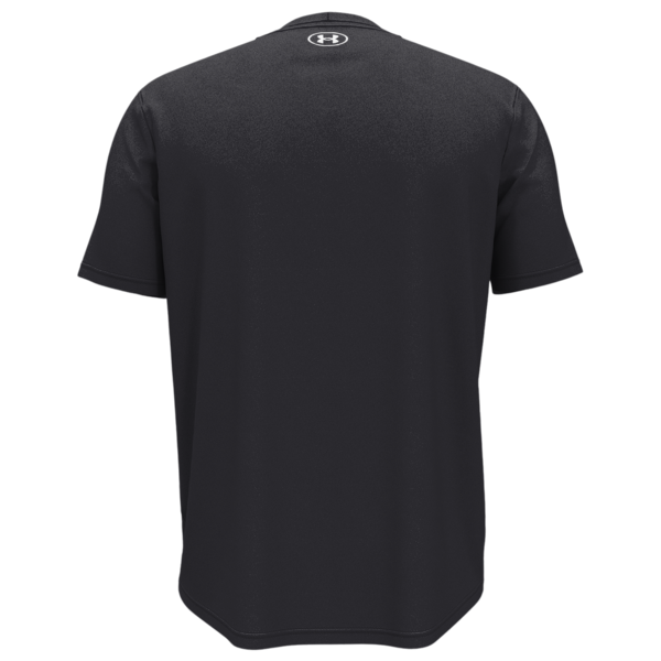 Under Armour Men's Team Tech™ T-Shirt, Black / White, Back view