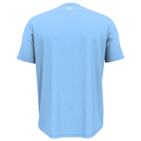 Under Armour Men's Team Tech™ T-Shirt, Carolina Blue / White, Back view