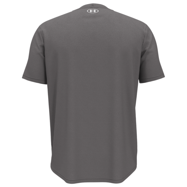 Under Armour Men's Team Tech™ T-Shirt, Castlerock / White, Back view