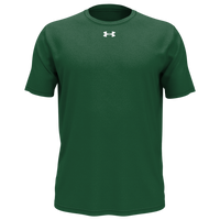 Under Armour Men's Team Tech™ T-Shirt, Forest Green / White, Front view