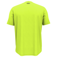 Under Armour Men's Team Tech™ T-Shirt, High-Vis Yellow / Black, Back view