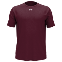 Under Armour Men's Team Tech™ T-Shirt, Maroon / White, Front view
