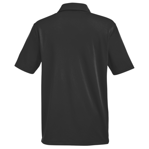 Under Armour Men's Tech™ Polo, Black / White, Back view