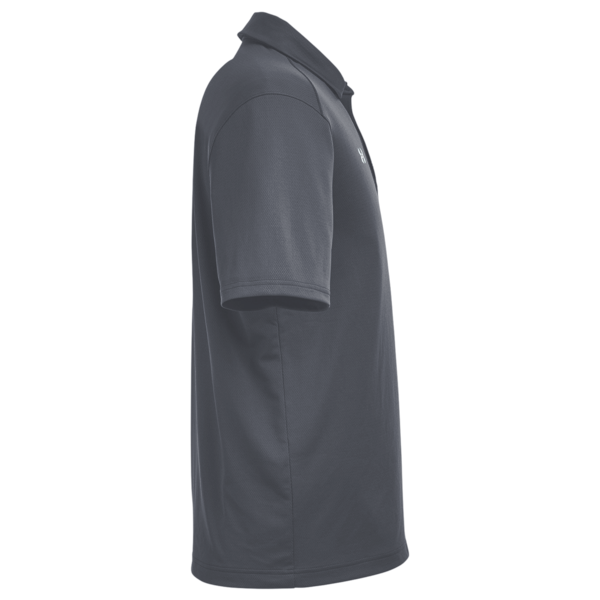 Under Armour Men's Tech™ Polo, Cs Grey Light Heather / White, Right Sleeve view