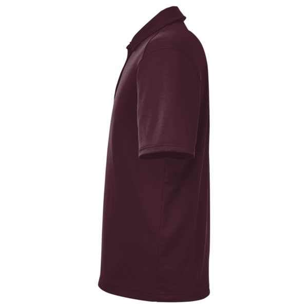 Under Armour Men's Tech™ Polo, Maroon / White, Left Sleeve view