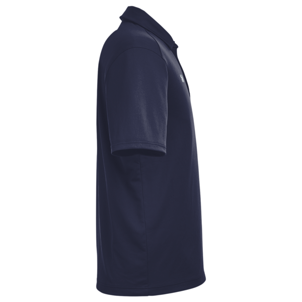Under Armour Men's Tech™ Polo, Midnight Navy / White, Right Sleeve view