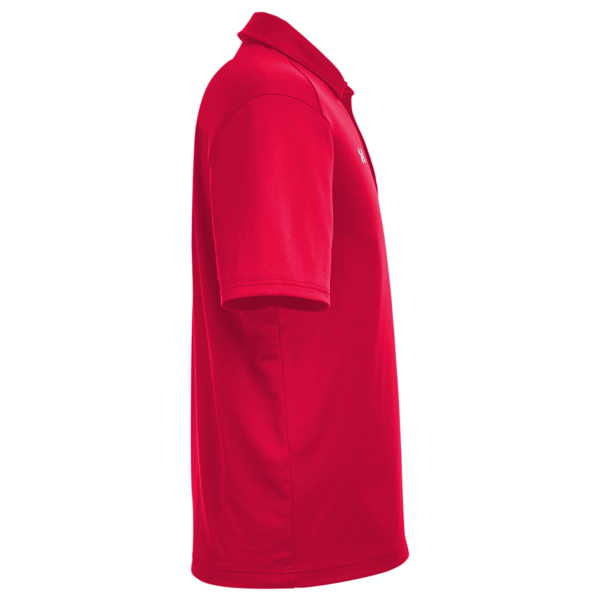 Under Armour Men's Tech™ Polo, Red / White, Right Sleeve view