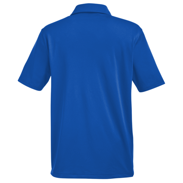 Under Armour Men's Tech™ Polo, Royal / White, Back view