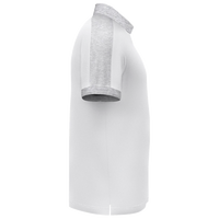 Under Armour Men's Trophy Level Polo, White / Mod Grey, Right Sleeve view