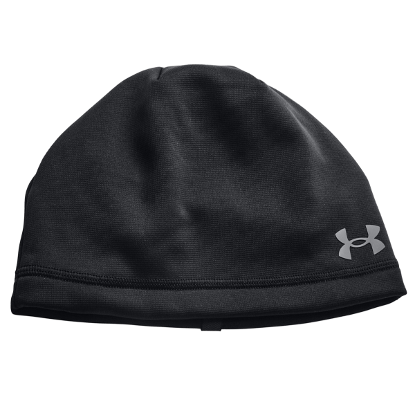 Under Armour Storm Armour Fleece Beanie, Black, Front view
