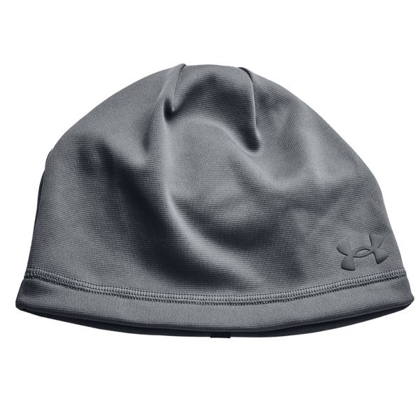 Under Armour Storm Armour Fleece Beanie, Castlerock Grey, Front view