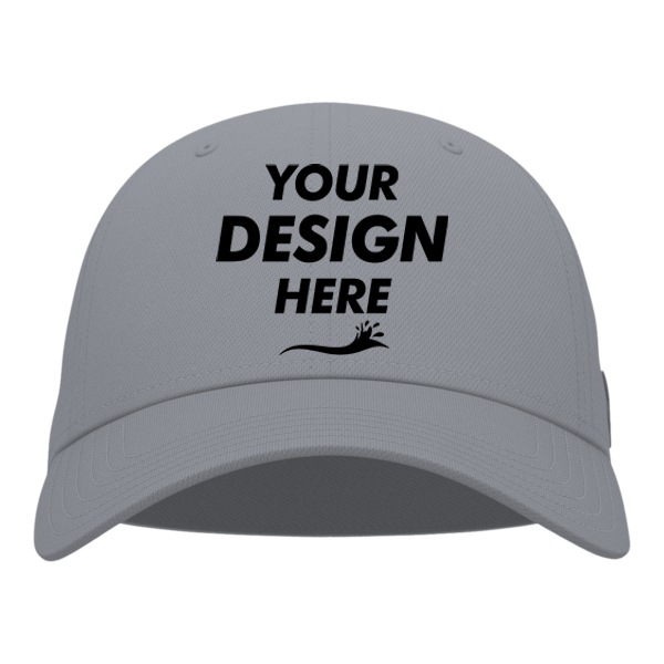 Under Armour Team Blitzing Cap, Graphite / Black, Front view, Mockup
