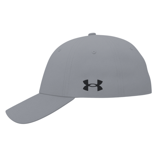Under Armour Team Blitzing Cap, Graphite / Black, Left Side view