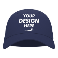 Under Armour Team Blitzing Cap, Midnight Navy / White, Front view, Mockup