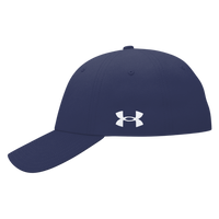 Under Armour Team Blitzing Cap, Midnight Navy / White, Left Side view