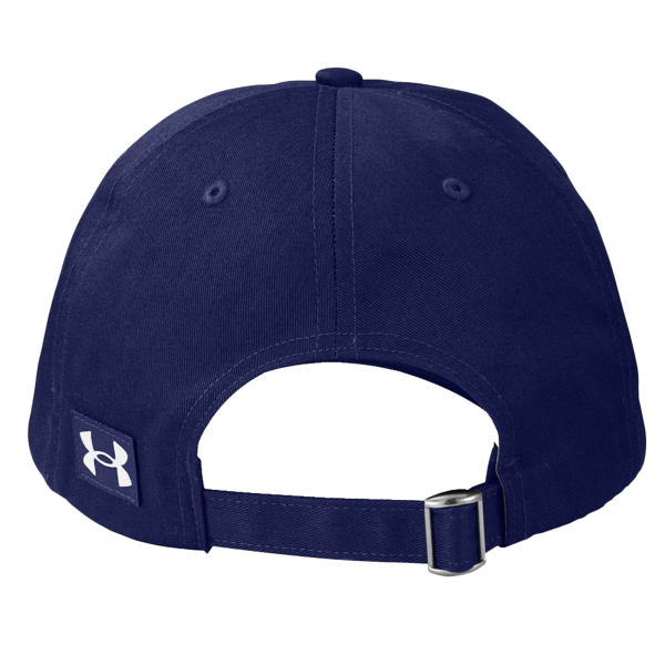 Under Armour Team Chino Cap, Midnight Navy / Pitch Grey / Pitch Grey, Back view