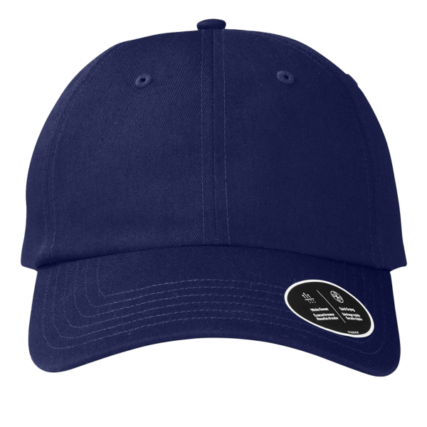 Under Armour Team Chino Cap, Midnight Navy / Pitch Grey / Pitch Grey, Front view