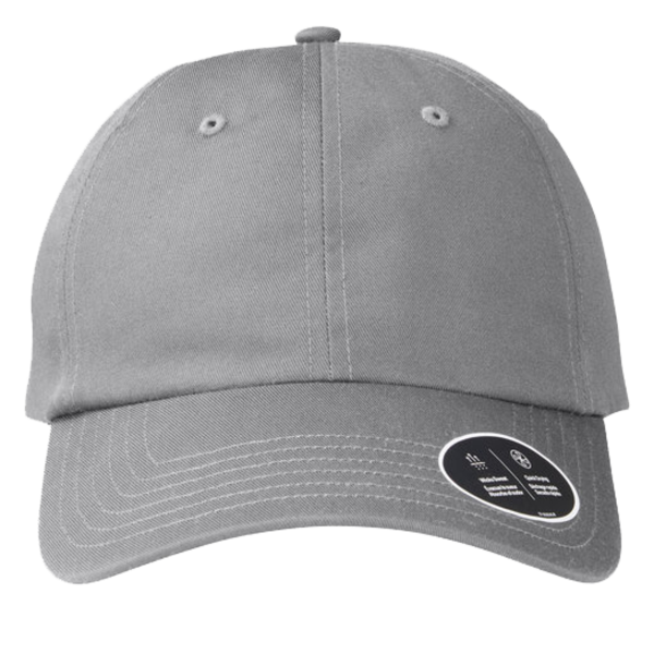 Under Armour Team Chino Cap, Pitch Grey / Pitch Grey / Black, Front view