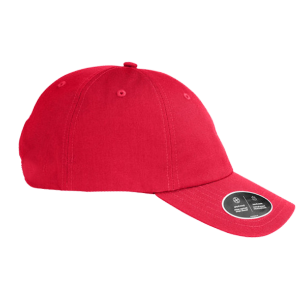 Under Armour Team Chino Cap, Red / Red / Black, Right Side view
