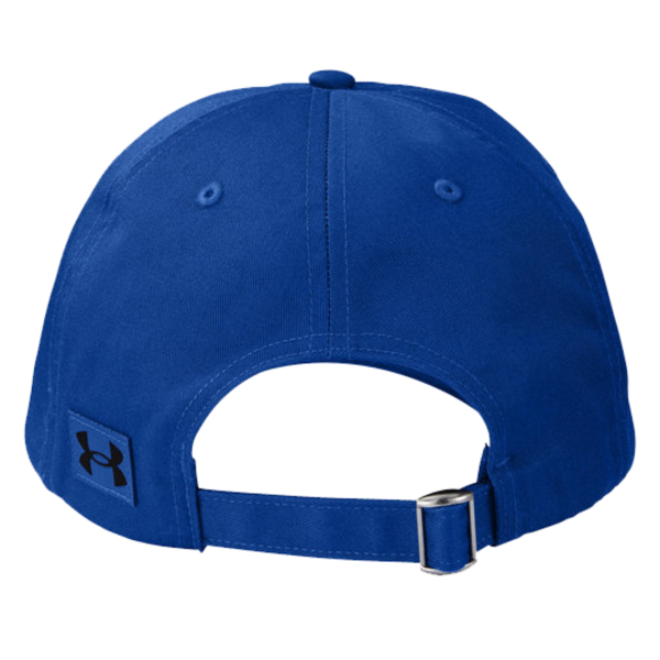 Under Armour Team Chino Cap, Royal / Royal / Black, Back view