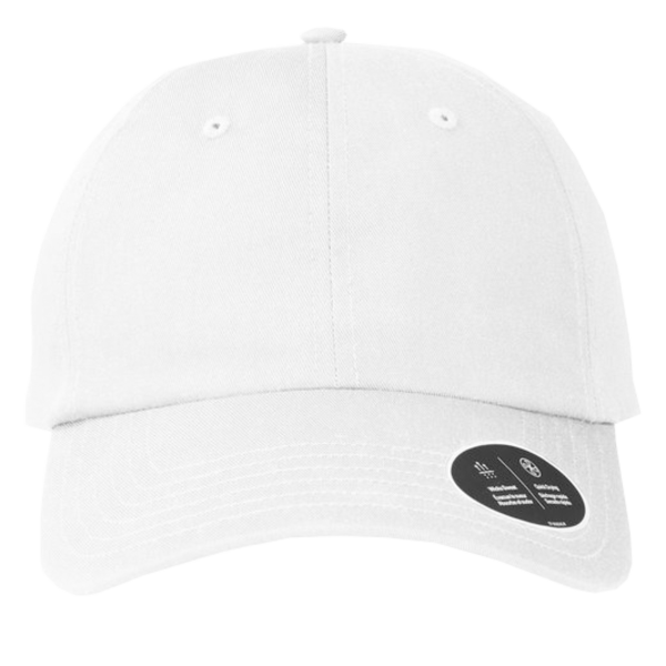 Under Armour Team Chino Cap, White / White / Black, Front view