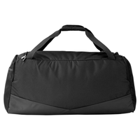 Under Armour Undeniable 5.0 LG Duffel Bag, Black / Metallic Silver, Back view