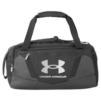 Under Armour Undeniable 5.0 XS Duffel Bag, Black / Metallic Silver, Front view