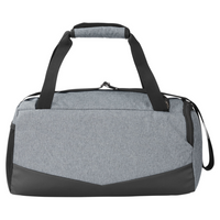 Under Armour Undeniable 5.0 XS Duffel Bag, Pitch Grey Medium Heather / Black, Back view