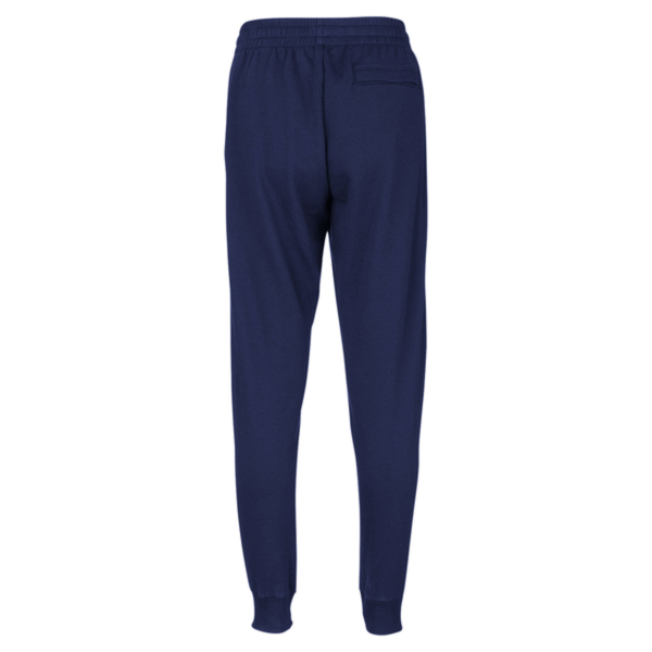 Under Armour Unisex Rival Fleece Joggers, Midnight Navy / White, Back view
