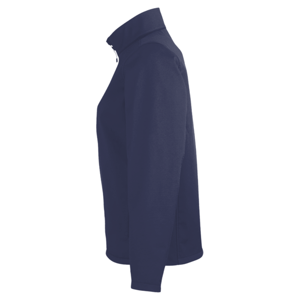 Under Armour Women's ColdGear® Infrared Shield 2.0 Jacket, Midnight Navy / White, Left Sleeve view