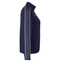 Under Armour Women's Command 2.0 Quarter-Zip Pullover, Midnight Navy / White, Right Sleeve view