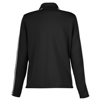 Under Armour Women's Command Full-Zip 2.0 Jacket, Black / White, Back view