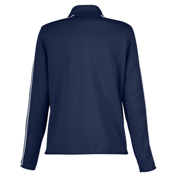 Under Armour Women's Command Full-Zip 2.0 Jacket, Midnight Navy / White, Back view