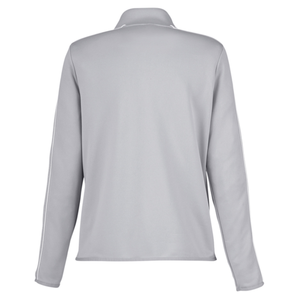 Under Armour Women's Command Full-Zip 2.0 Jacket, Mod Grey / White, Back view