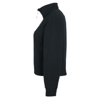 Under Armour Women's Expanse Fleece Half-Zip Pullover, Black / Black, Left Sleeve view